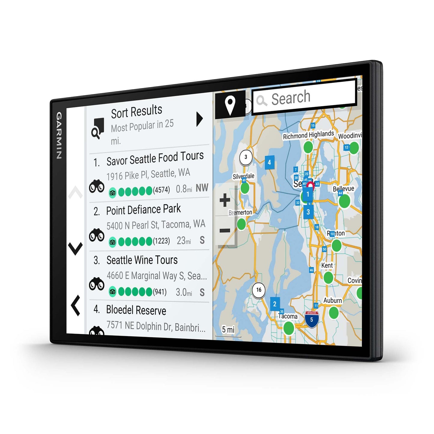 Garmin DriveSmart 86 MT GPS with 8.0-in Display Featuring Traffic Alerts - Black