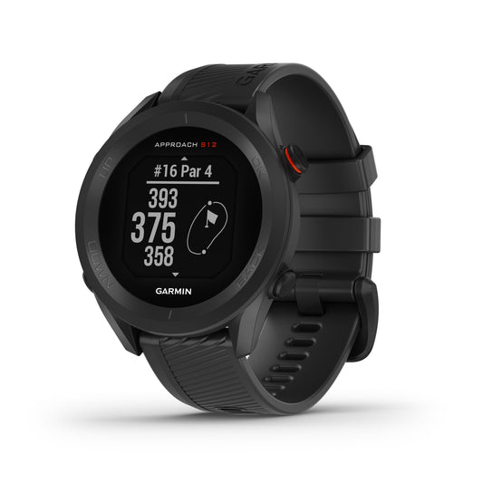 Garmin Approach S12 GPS Golfing Smartwatch - Black