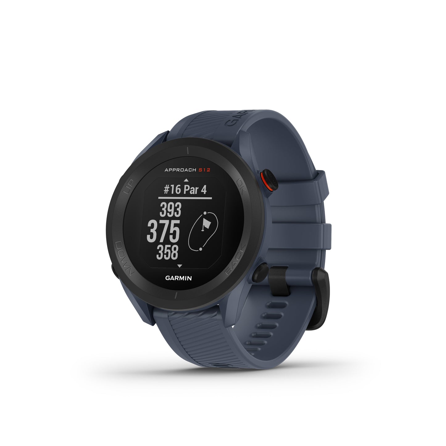 Garmin Approach S12 GPS Golfing Smartwatch - Granite Blue