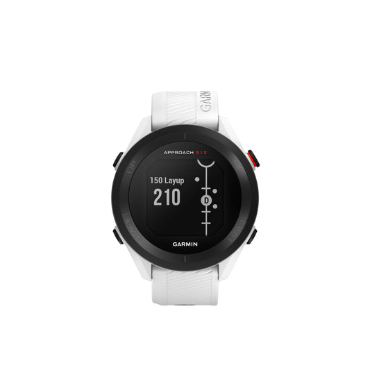 Garmin Approach S12 GPS Golfing Smartwatch - White