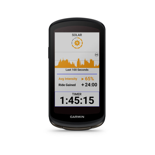 Garmin Edge® 1040 Solar Cycling Computer with GPS - Device Only - Black