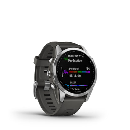 Garmin fenix 7S GPS Smartwatch and Fitness Tracker with Incident Detection - Graphite