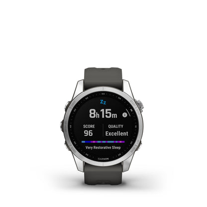 Garmin fenix 7S GPS Smartwatch and Fitness Tracker with Incident Detection - Graphite