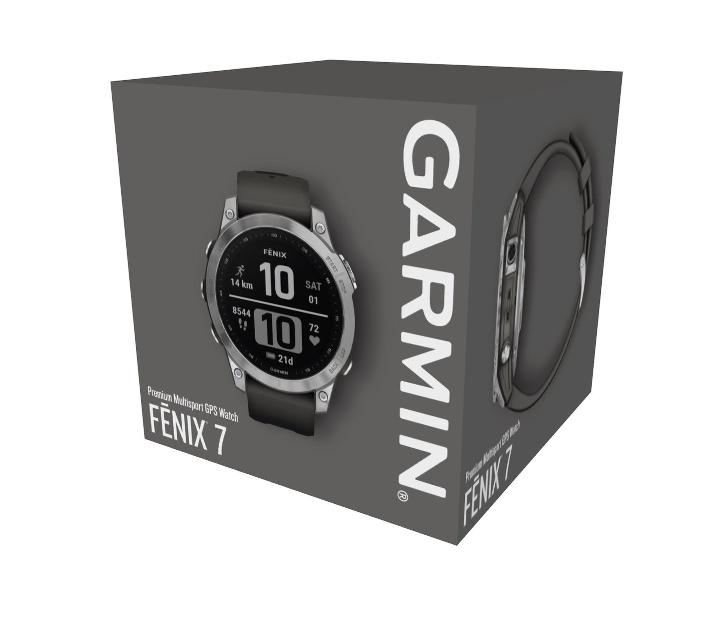 Garmin fenix 7 GPS Smartwatch and Fitness Tracker with Incident Detection - Graphite