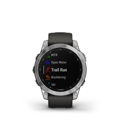 Garmin fenix 7 GPS Smartwatch and Fitness Tracker with Incident Detection - Graphite