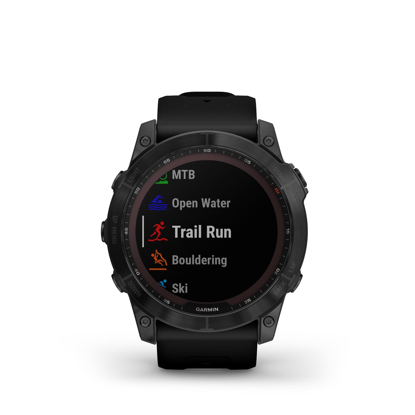 Garmin fenix 7X Sapphire Solar Charging GPS Smartwatch Steel and Fitness Tracker with Incident Detection - Black