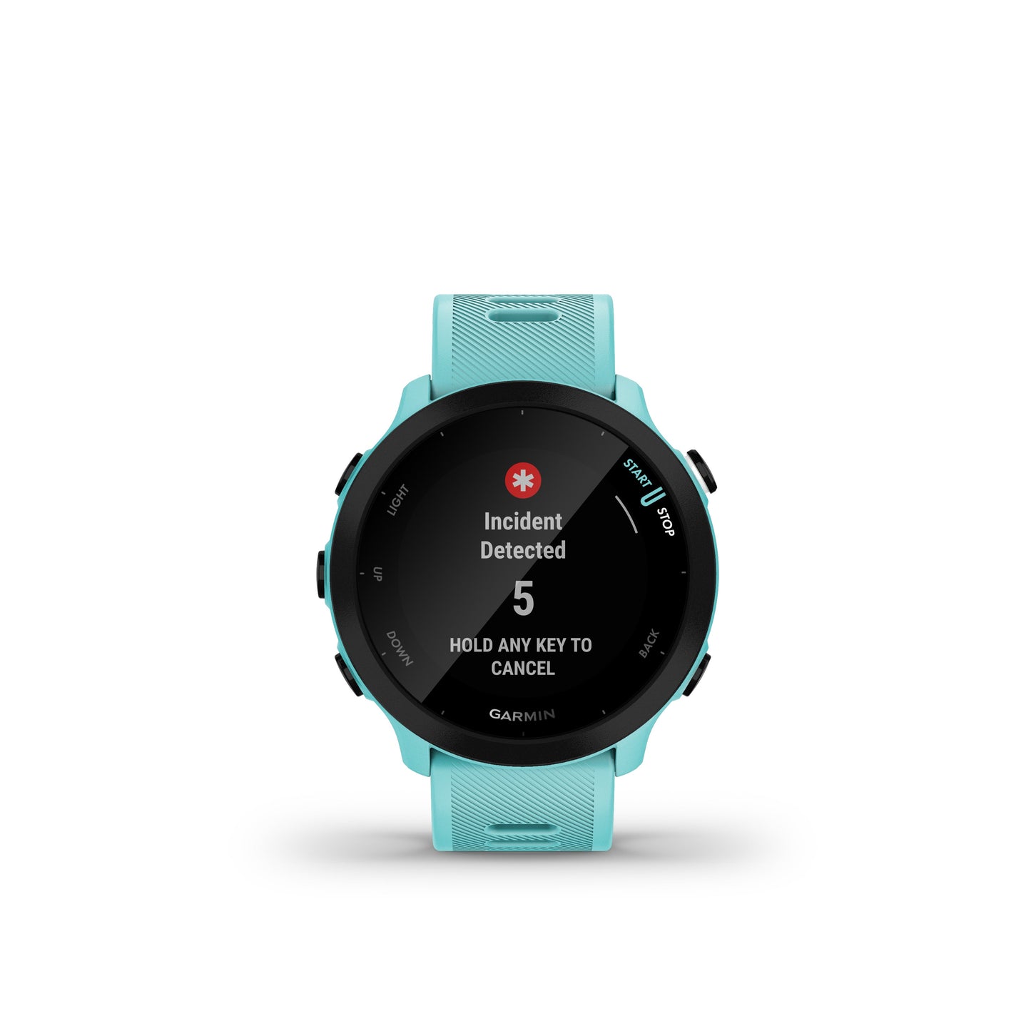 Garmin Forerunner 55 GPS Running Smartwatch and Fitness Tracking - Aqua