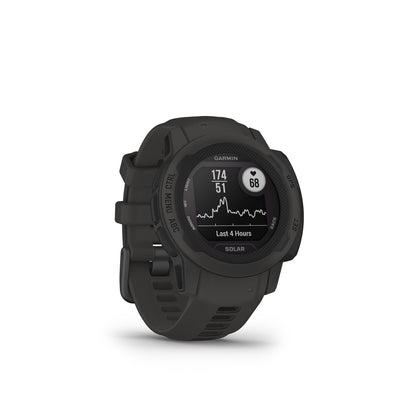 Garmin Instinct 2S Rugged GPS Smartwatch and Fitness Tracker with Solar Charging - Graphite