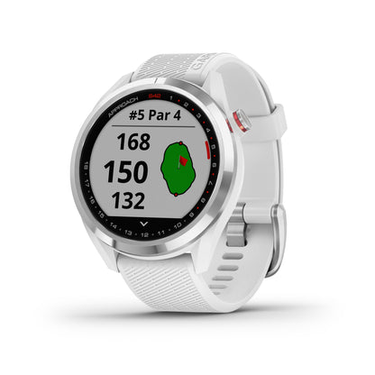 Garmin Approach S42 GPS Golfing Smartwatch - White