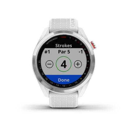 Garmin Approach S42 GPS Golfing Smartwatch - White