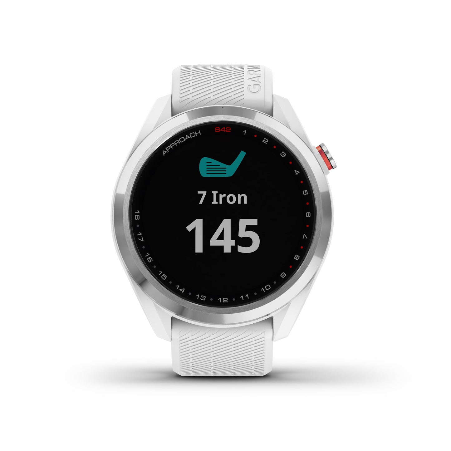 Garmin Approach S42 GPS Golfing Smartwatch - White