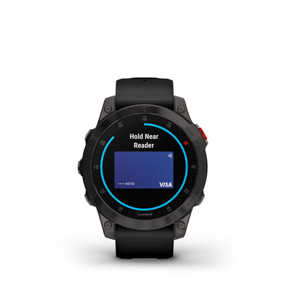 Garmin epix Sapphire GPS Smartwatch and Fitness Tracker - Gen 2 - Black