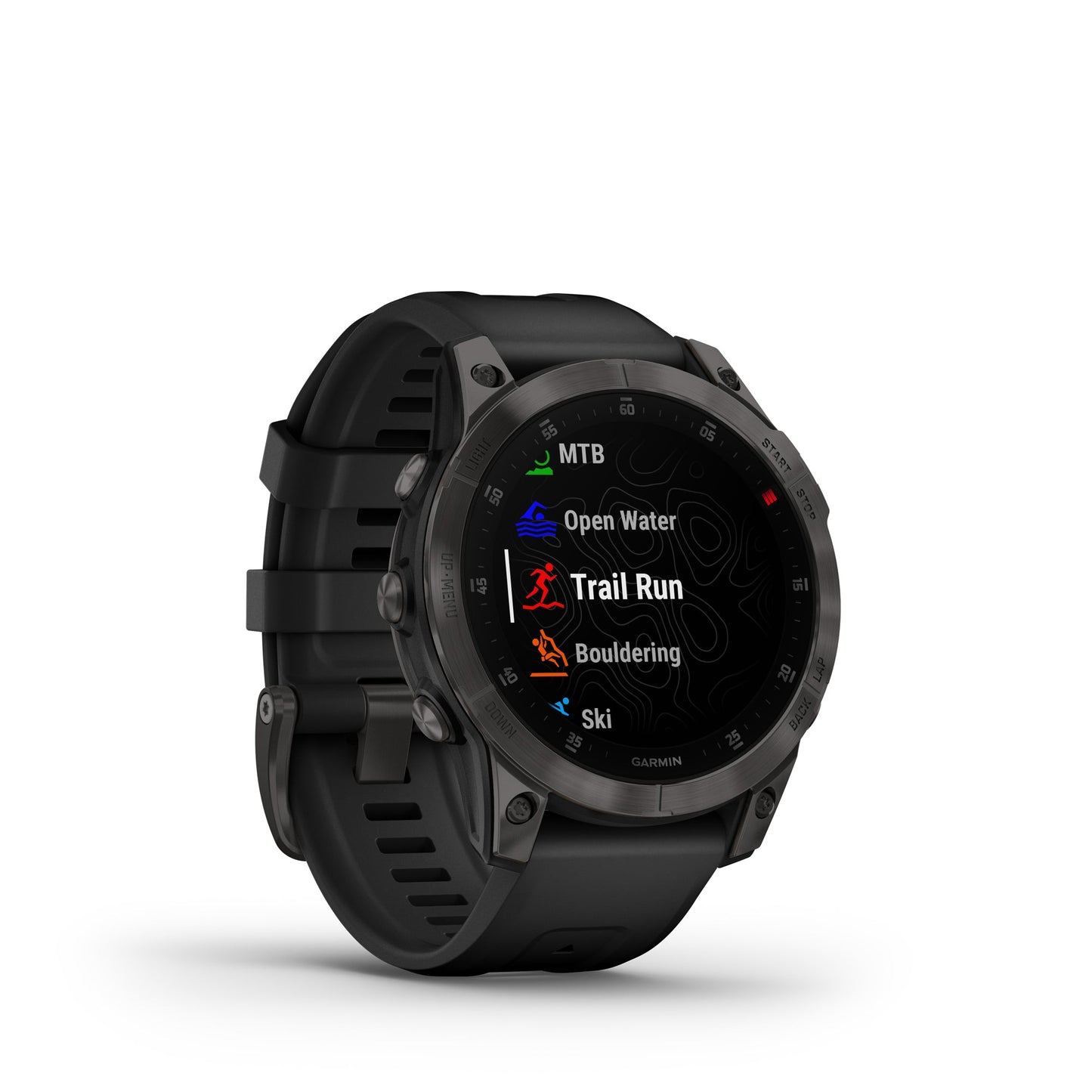 Garmin epix Sapphire GPS Smartwatch and Fitness Tracker - Gen 2 - Black