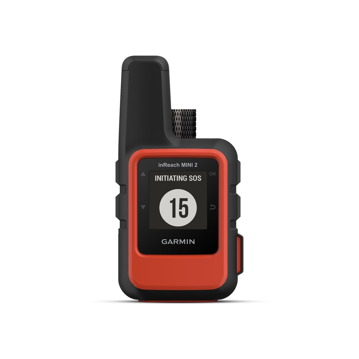 Garmin inReach Mini 2 Rugged Handheld Satellite GPS Tracker - Flame Red