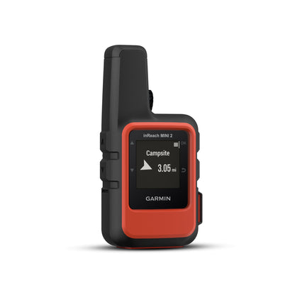 Garmin inReach Mini 2 Rugged Handheld Satellite GPS Tracker - Flame Red