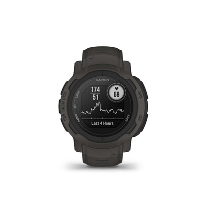 Garmin Instinct 2 Rugged GPS Smartwatch and Fitness Tracker - Graphite