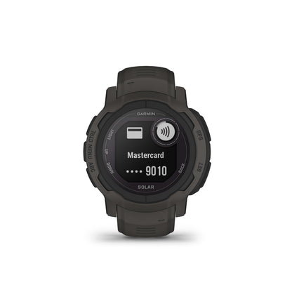 Garmin Instinct® 2 Rugged GPS Smartwatch and Fitness Tracker with Solar Charging - Graphite