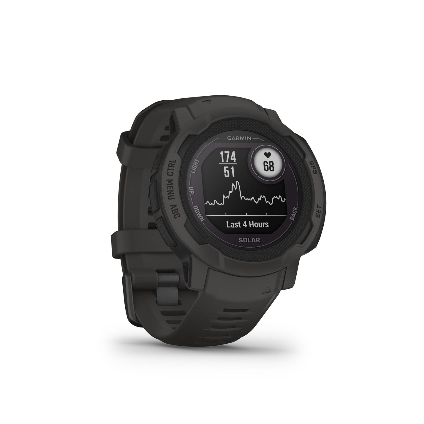 Garmin Instinct® 2 Rugged GPS Smartwatch and Fitness Tracker with Solar Charging - Graphite