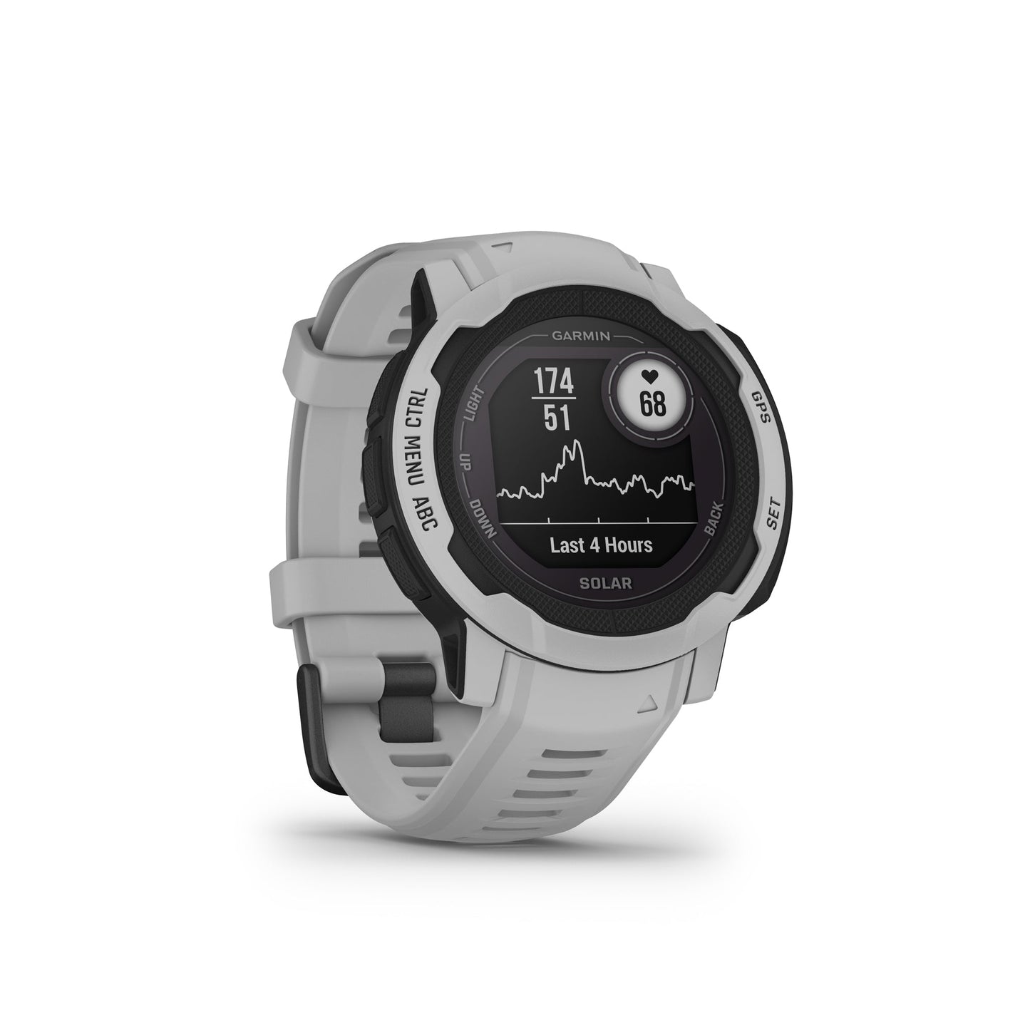 Garmin Instinct 2 Rugged GPS Smartwatch and Fitness Tracker with Solar Charging - Mist Grey