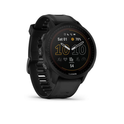 Garmin Forerunner® 955 Solar 32GB Running Smartwatch and Fitness Tracker - Black