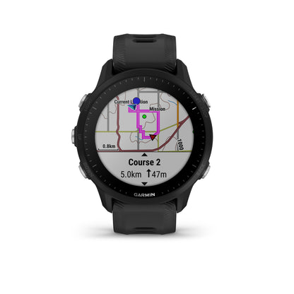 Garmin Forerunner®  955 32GB Running Smartwatch and Fitness Tracker - Black