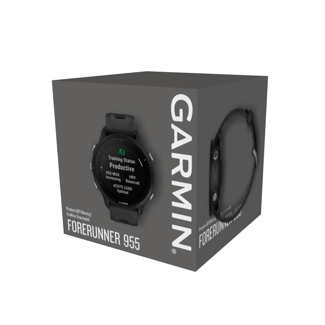 Garmin Forerunner®  955 32GB Running Smartwatch and Fitness Tracker - Black