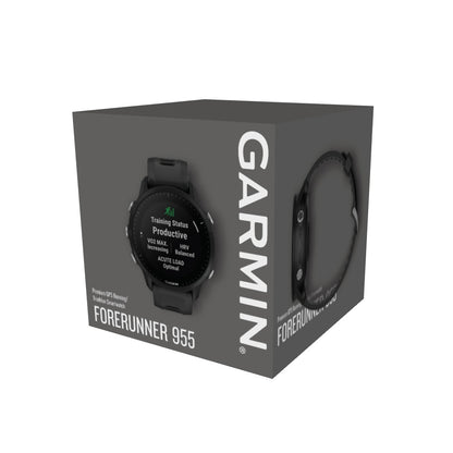 Garmin Forerunner®  955 32GB Running Smartwatch and Fitness Tracker - Black