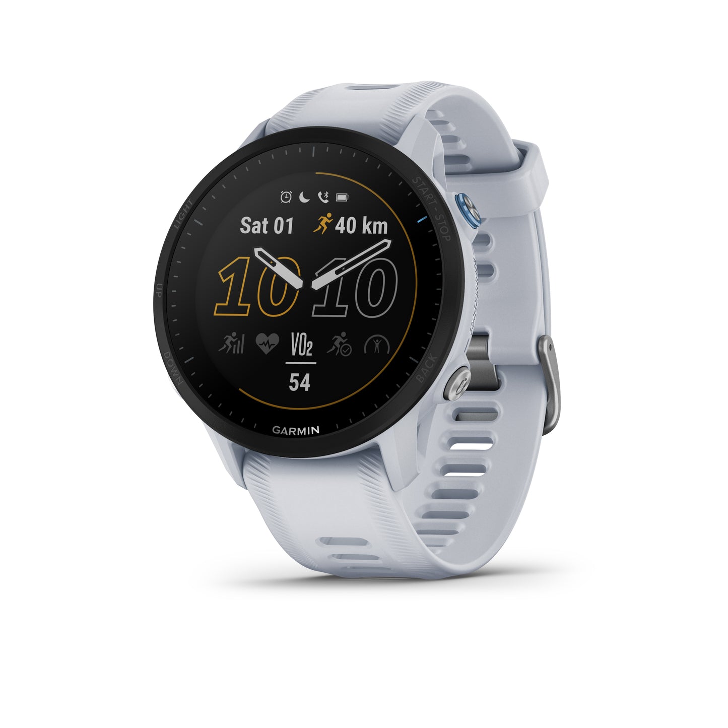 Garmin Forerunner®  955 32GB Running Smartwatch and Fitness Tracker - Whitestone