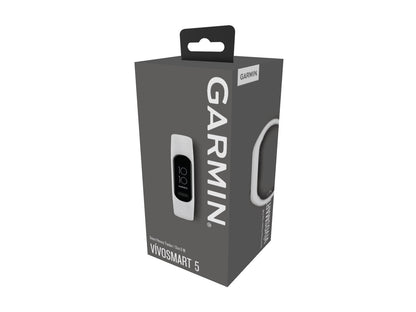 Garmin vívosmart® 5 Fitness Tracker Small/Medium - White