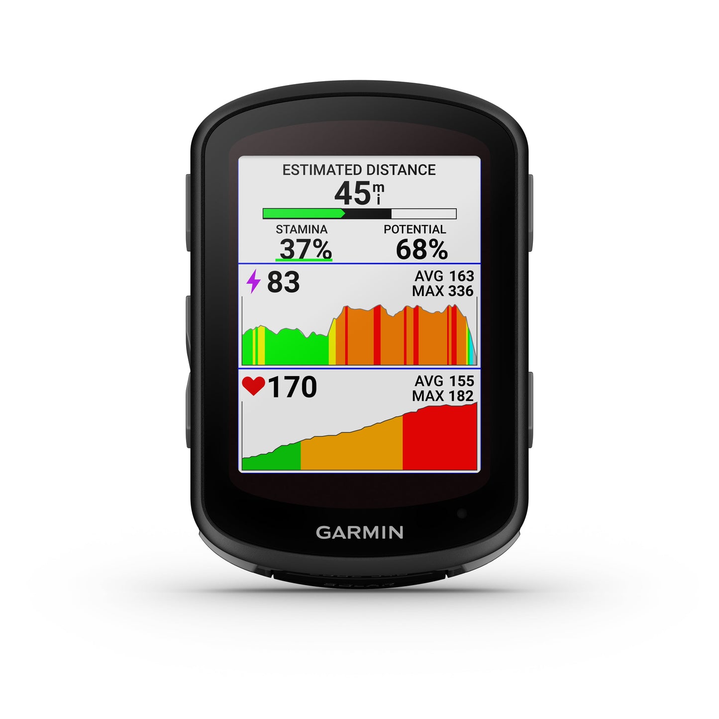 Garmin Edge® 540 Solar Performance 16GB GPS Cycling / Bike Computer with Mapping - Device Only - Black