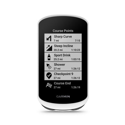 Garmin Edge Explore 2 GPS Cycling Computer - White