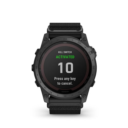 Garmin tactix® 7 Pro Ballistics Edition DLC Titanium Solar Charging GPS Smartwatch - Black