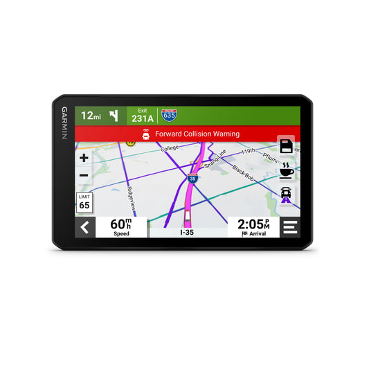 Garmin dēzlCam™ OTR710 7-in Display GPS Truck Navigator with Built-In Dash Cam - Black