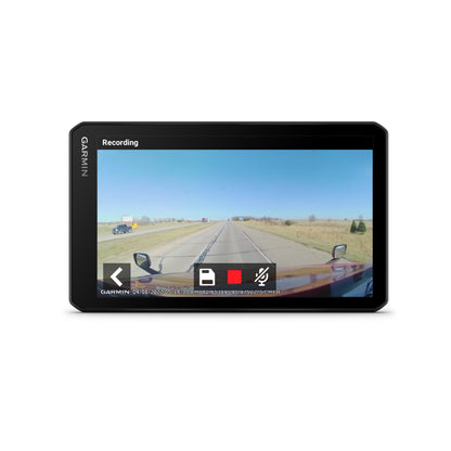 Garmin dēzlCam™ OTR710 7-in Display GPS Truck Navigator with Built-In Dash Cam - Black