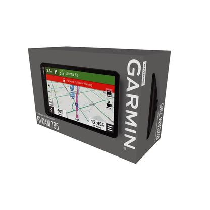 Garmin RVcam 795 7-in Display GPS RV Navigator with Built-In Dash Cam  - Black