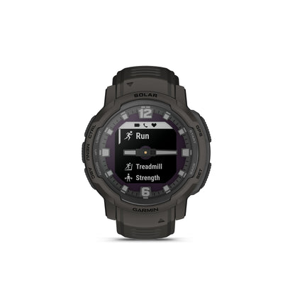 Garmin Instinct® Crossover Solar Rugged Hybrid GPS Smartwatch and Fitness Tracker with Solar Charging - Graphite