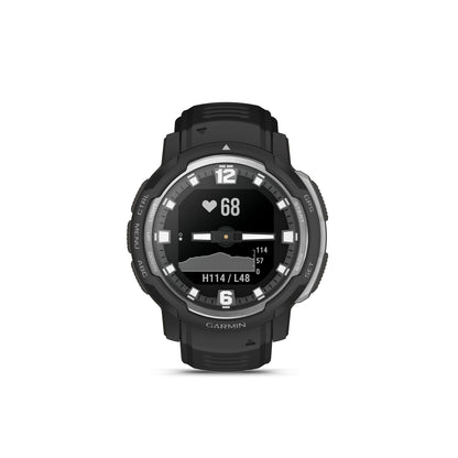 Garmin Instinct® Crossover Rugged Hybrid GPS Smartwatch and Fitness Tracker - Black