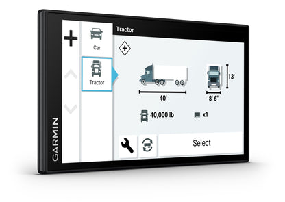 Garmin dēzl™ OTR610, 6" GPS Truck Navigator - Black