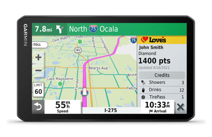 Garmin dēzl™ OTR710, 7" GPS Truck Navigator - Black