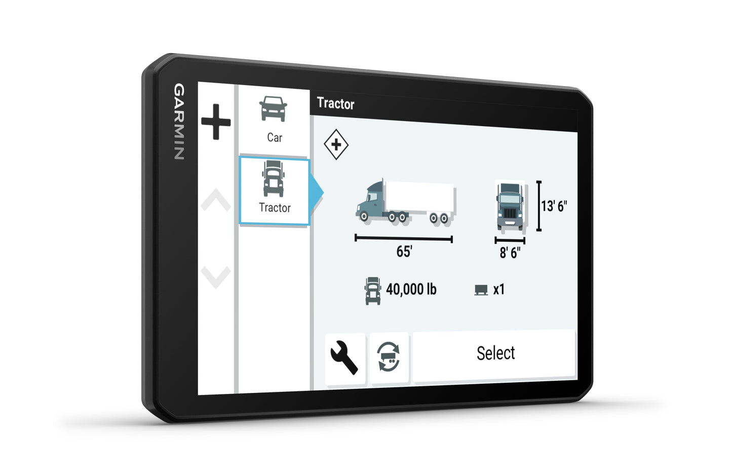 Garmin dēzl™ OTR710, 7" GPS Truck Navigator - Black