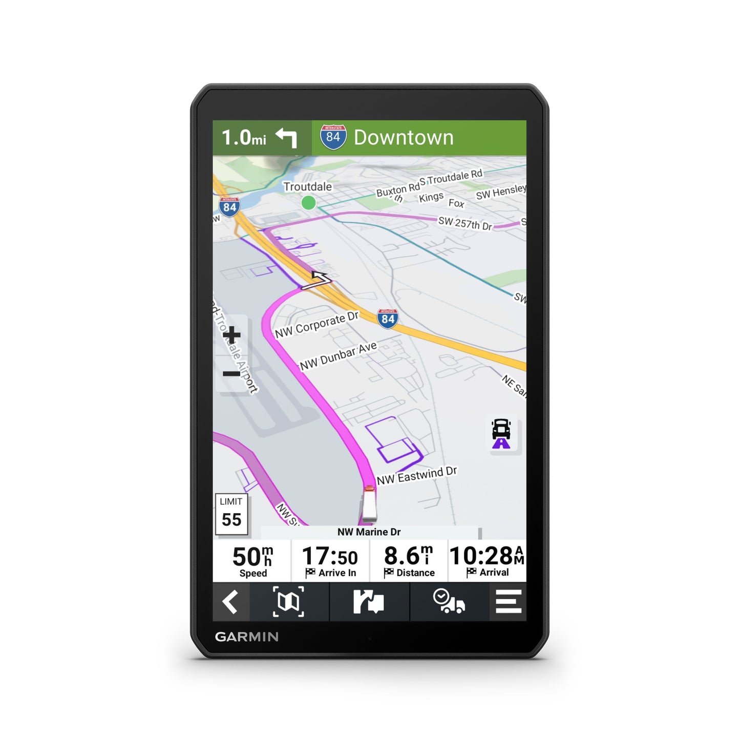 Garmin dēzl™ OTR810, 8" GPS Truck Navigator - Black