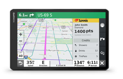 Garmin dēzl™ OTR1010, 10" GPS Truck Navigator - Black