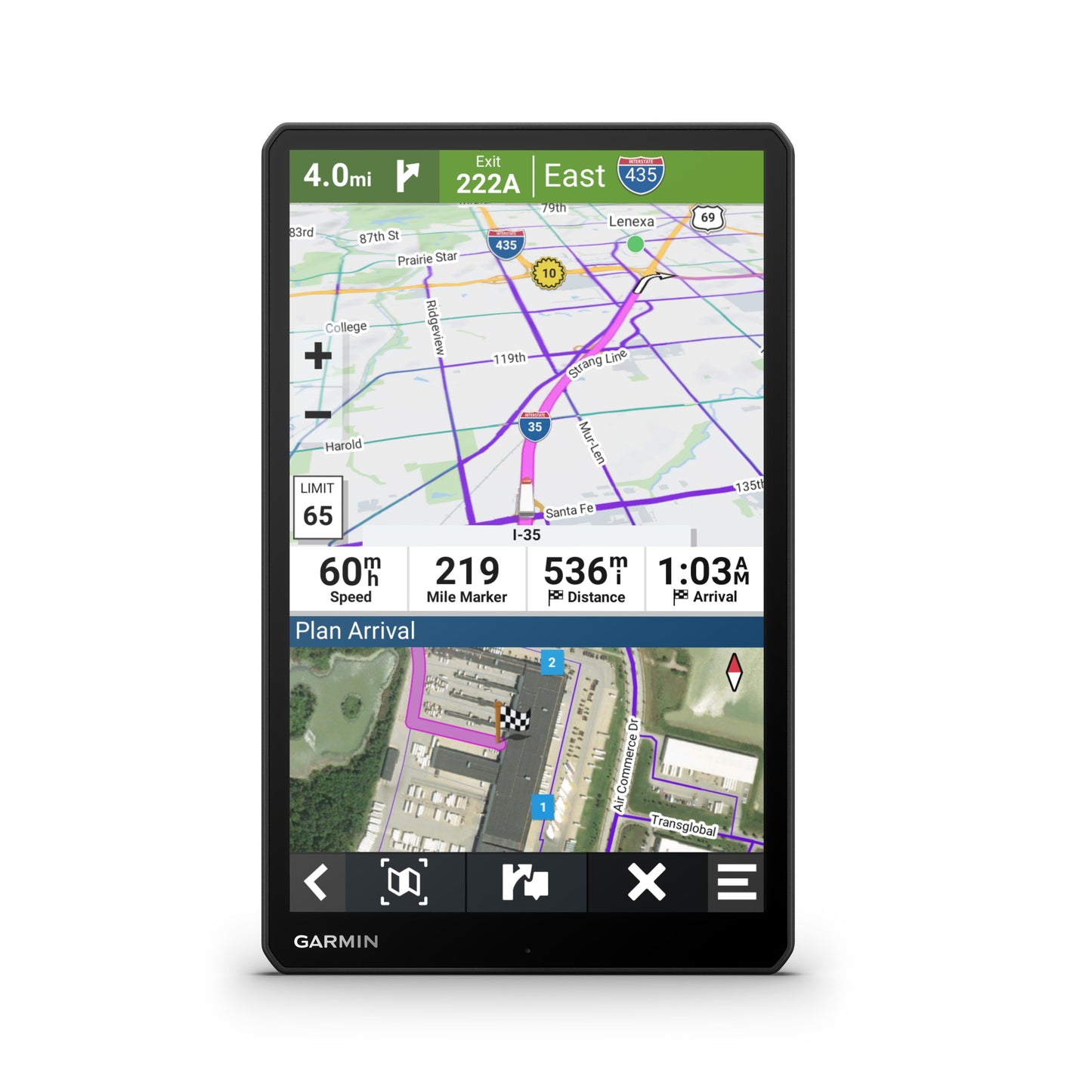 Garmin dēzl™ OTR1010, 10" GPS Truck Navigator - Black