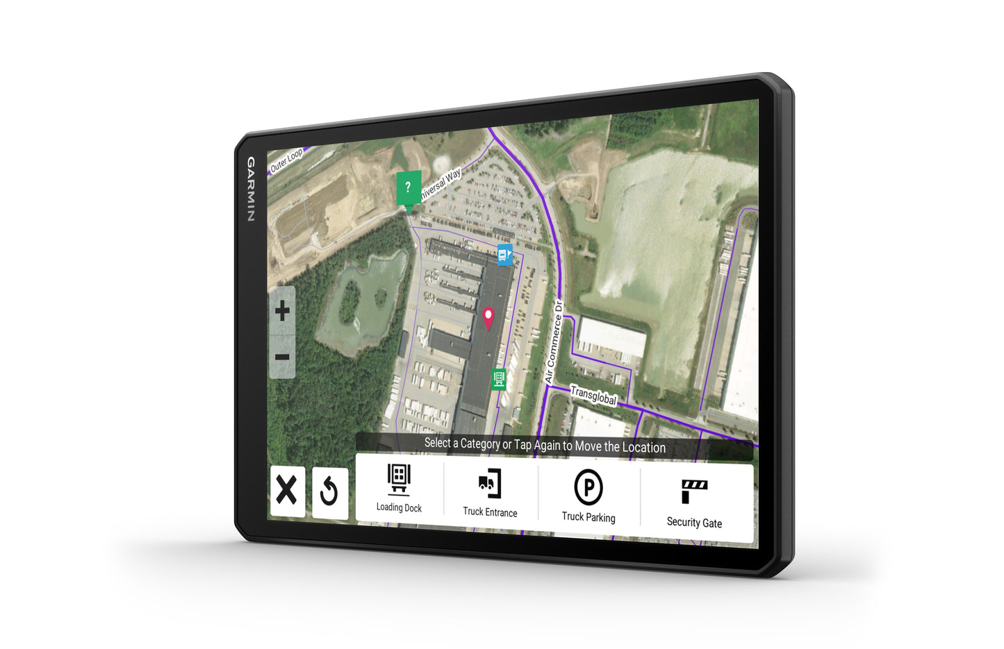 Garmin dēzl™ OTR1010, 10" GPS Truck Navigator - Black