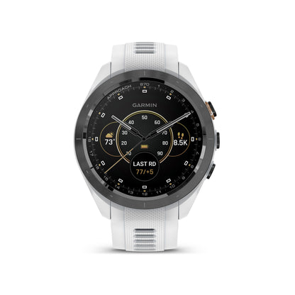 Garmin Approach® S70 1.2-in AMOLED Display Premium GPS Golfing Smartwatch - 42-mm - White