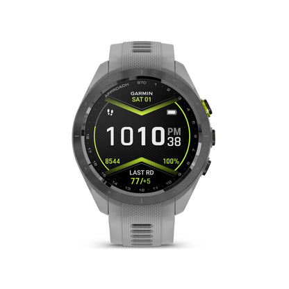 Garmin Approach® S70 1.2-in AMOLED Display Premium GPS Golfing Smartwatch - 42-mm - Grey