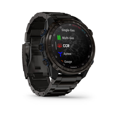 Garmin Descent™ Mk3i Dive Computer GPS Smartwatch - 51-mm - Carbon Grey DLC Titanium with DLC Titanium Band