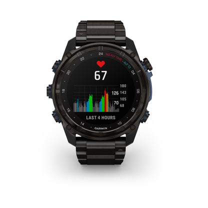 Garmin Descent™ Mk3i Dive Computer GPS Smartwatch - 51-mm - Carbon Grey DLC Titanium with DLC Titanium Band