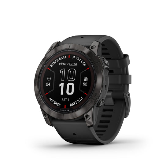 Garmin fēnix® 7X Pro Sapphire Solar Edition GPS Smartwatch and Fitness Tracker - Black