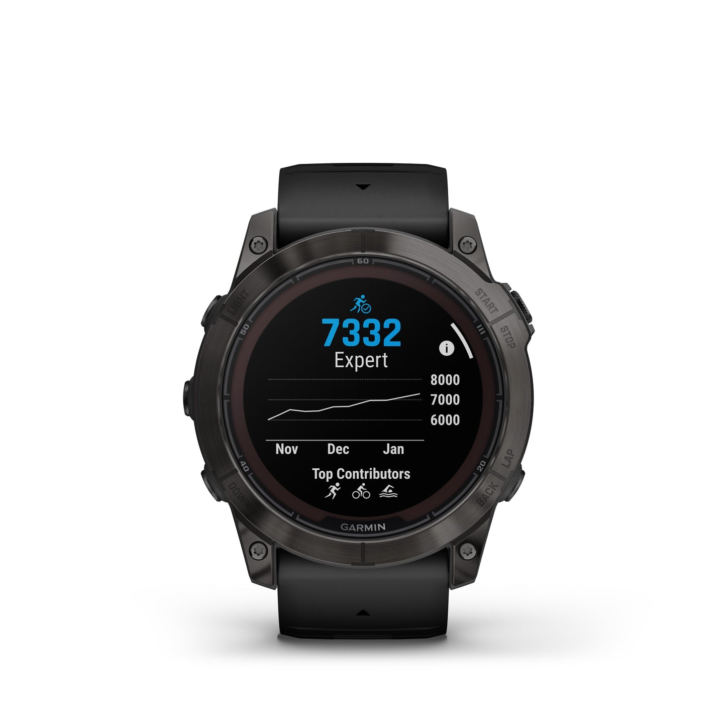 Garmin fēnix® 7X Pro Sapphire Solar Edition GPS Smartwatch and Fitness Tracker - Black